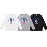 Bathing ape Crew neck sweatshirt