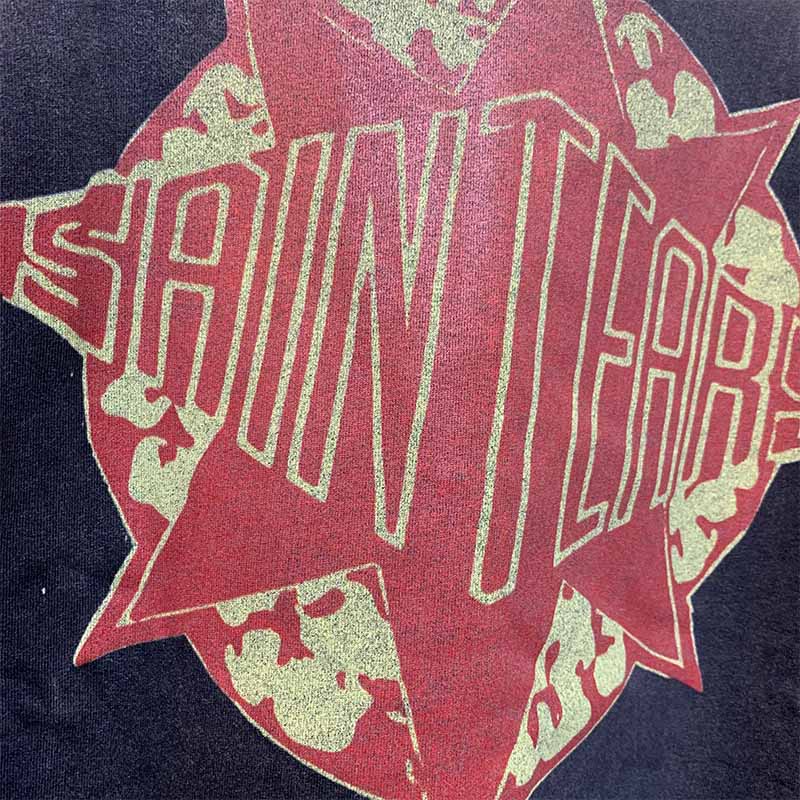 SAINT MICHAEL Vintage T Shirt DENIM TEARS Loose Short Sleeve