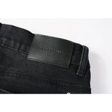 Purple Brand Jeans Pure Cotton High Street Trend #9098