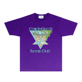 Casablanca T Shirts Fashion Print Street