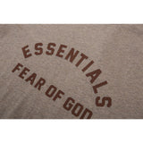 Fog Essentials T Shirts Spring Summer FOG Letter Crew Neck Pullover Short Sleeves