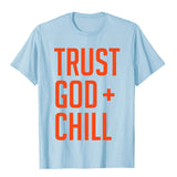 Kanye West Trust God T Shirt Trust God and T-shirt Pure Cotton Men and Women