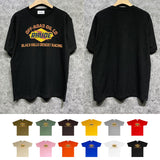 Rhude T Shirts Printed Trendy Pure Cotton