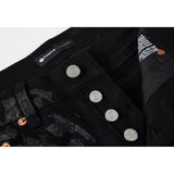 Purple Brand Jeans Pure Cotton High Street Trend #9026