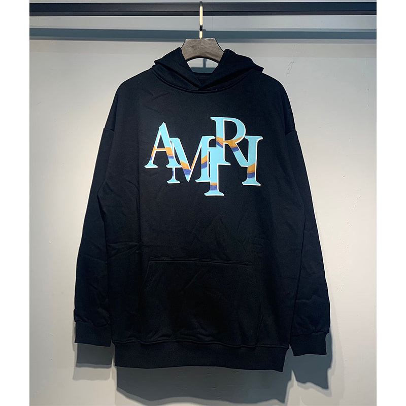 Amiri Hoodie High Street Fashion Prints