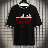 Stranger Things T Shirt Stranger Things Stranger Things Short Sleeve T-shirt Men's and Women's Loose Casual Large Size Couple Cotton Summer