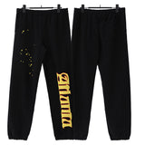 Sp5der Sweatpants Cobweb Puff Print Pure Cotton