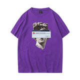 Caravaggio T-Shirts T-shirt Short Sleeve Men and Women Casual Fashionable