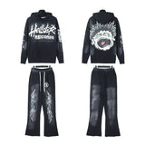 HS Hoodie And Pants Two-Piece Set