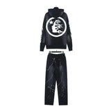 HS Hoodie And Pants Two-Piece Set
