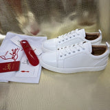 Louboutin-style red bottom shoes european station clmen sneakers men's shoes low-top shoes casualfashion red bottom shoes trendyexporteasiest for match