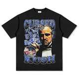 Cursed by kush t-shirt