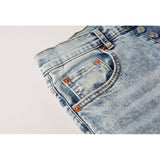 Purple Brand Jeans Pure Cotton High Street Trend