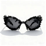Trendy punk glasses y2kirregular