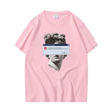 Caravaggio T-Shirts T-shirt Short Sleeve Men and Women Casual Fashionable