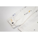 Gallery Dept Jacket Hand Painted Ink Splashing Multi Pocket Tooling Jacket Lapel Jacket