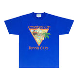 Casablanca T Shirts Fashion Print Street