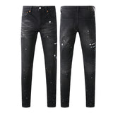 Purple Brand Jeans Pure Cotton High Street Trend #9098