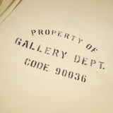 Gallery Dept T-Shirt Joint Letter Embroidery Hand Painted Ink Splashing Short Sleeve T-Shirt