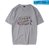 Stranger Things T Shirt Stranger Things Season 3 Casual Loose-Fitting T-shirt Men and Women