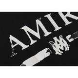 Amiri T Shirts Fashion Print Couple High Street