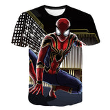 Marvel T Shirt Marvel T-shirt Men's Printed Couple Casual Short Sleeve Sports