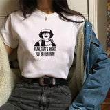 Stranger Things T Shirt Stranger Things Polyester Printed T-shirt Summer Loose Casual Women