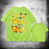 Men and Women Pokemon Pikachu T Shirt Pikachu T-shirt