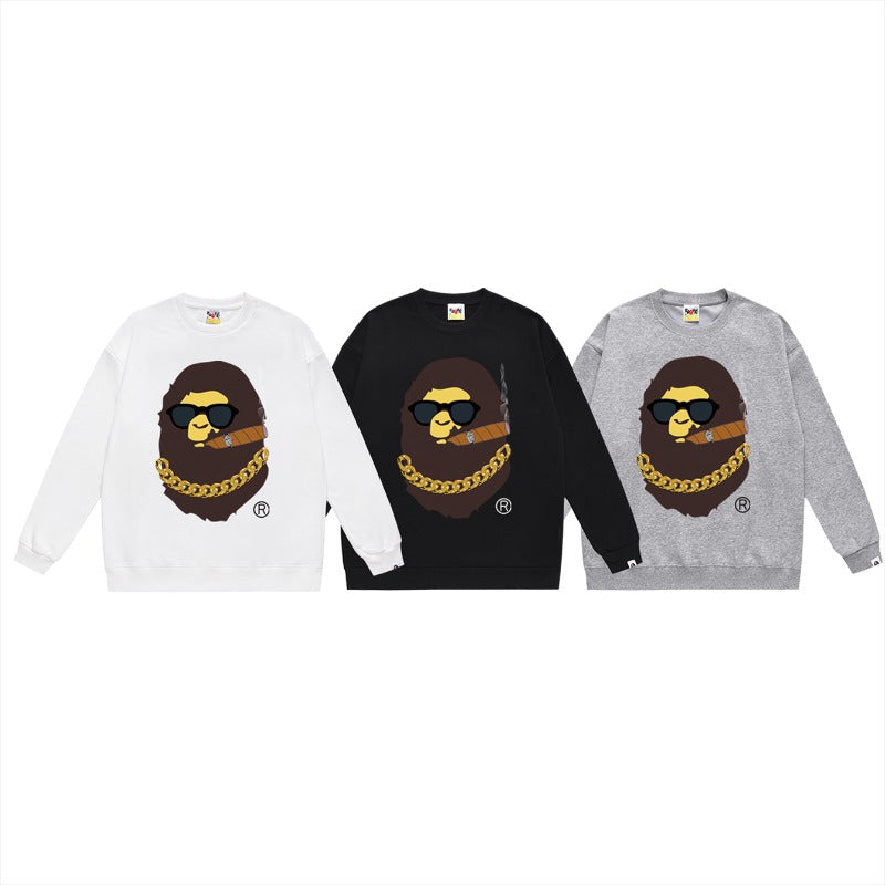 Bathing ape Crew neck sweatshirt
