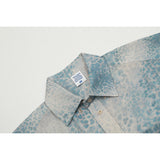 Unisex Sun Protection Shirt Blue Leopard Long-sleeved Jacket