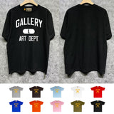 Gallery Dept T Shirt Retro Printed Loose Short-Sleeved Shirt