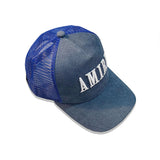 Amiri Hat Embroidered Mesh Adjustable Sun Hat