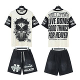 HS T-Shirt And Shorts Two-Piece Set