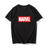 Marvel T Shirt T-shirt Men's Short Sleeve Captain America Couple Clothes