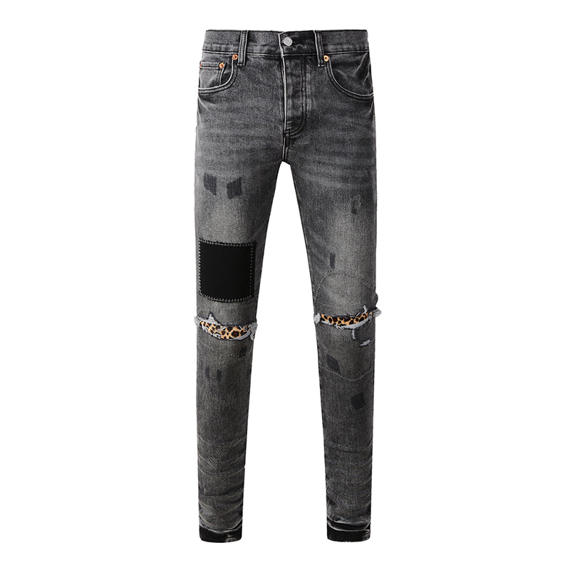 Purple Brand Jeans Pure Cotton High Street Trend #9102