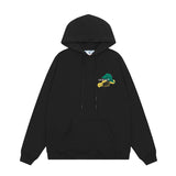 OFF WHITE Hoodie Trendy Street Style Personalized Cotton