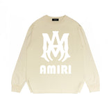 Amiri Long Sleeved Shirt Printed Trendy Pure Cotton