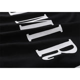 Amiri T Shirts Fashion Print Couple High Street