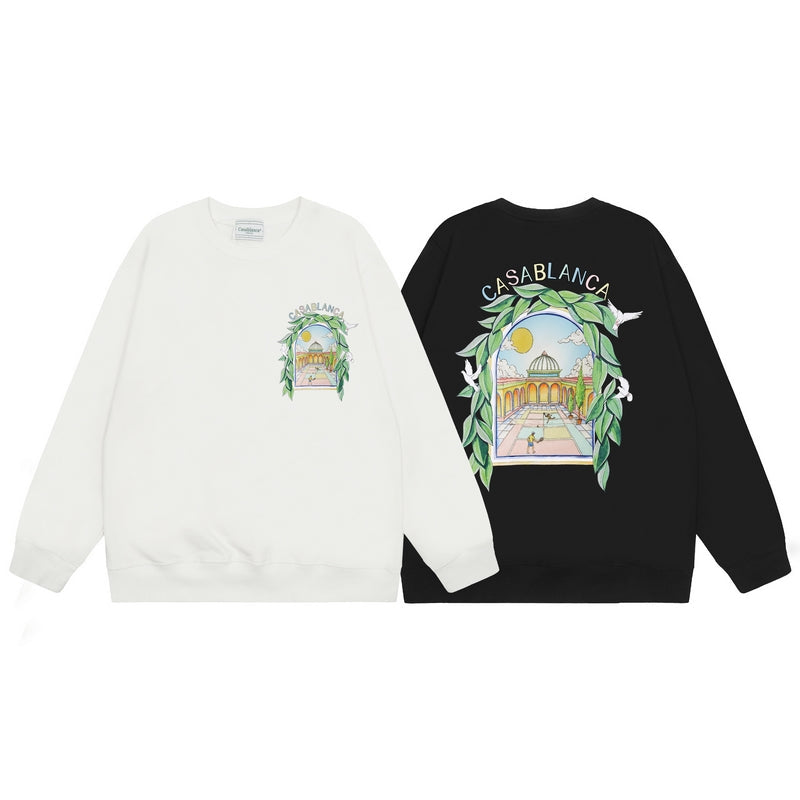 Casablanca Crew Neck Sweatshirt