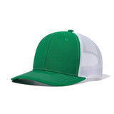 Trendy flat brimmed hat sunshade net hat