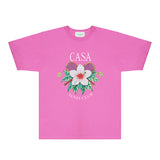 Casablanca T Shirts Fashion Print Street