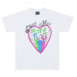 Saint Michael T Shirt Retro Loose Graffiti Printing T-shirt