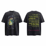 SAINT MICHAEL Vintage T Shirt Nirvana Band Seahorse Vintage Short Sleeve