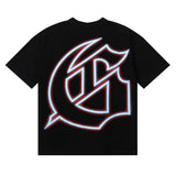 Godspeed T Shirts Driving Movie Skull Printing Cotton Casual Short Sleeves Men and Women