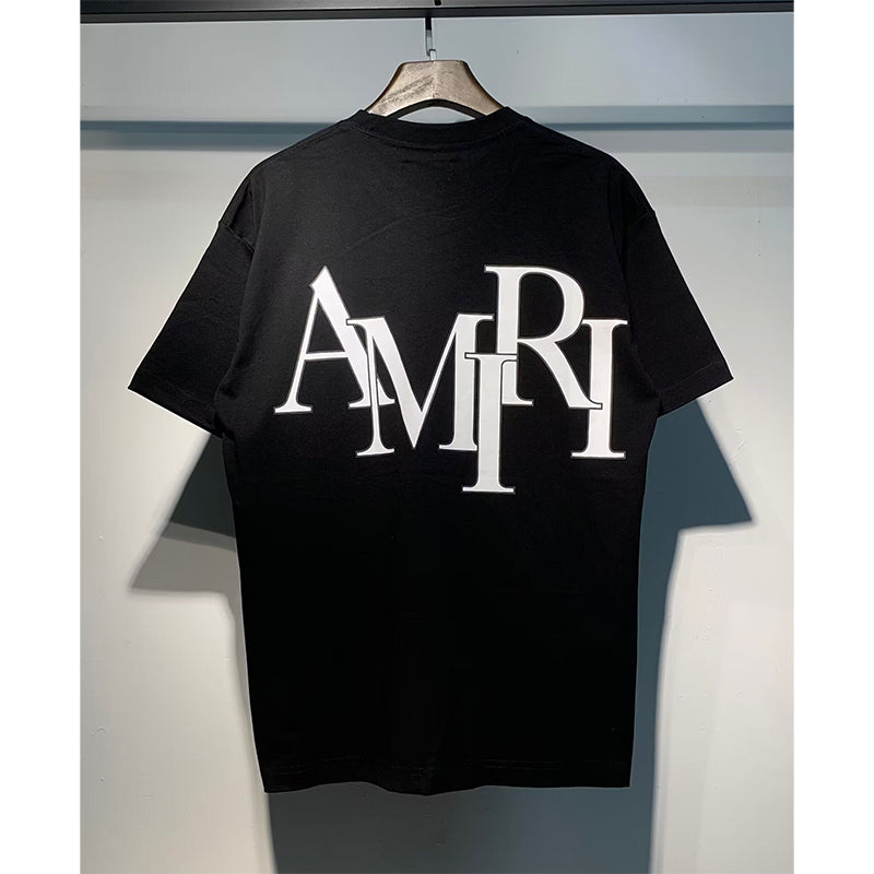 Amiri T Shirts Fashion Print Couple High Street