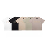 Fog Essentials T Shirts Spring Summer FOG Letter Crew Neck Short Sleeves