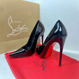 Louboutin-style red bottom shoes exportcl red bottom high heels women's stiletto pointed patent leather flatsfashionsexy style flats