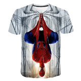 Marvel T Shirt Summer Short Sleeve T-shirt Printed T-shirt