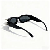Trendy punk glasses cat eyes