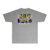 Gallery Dept T Shirt Retro Printed Loose Short-Sleeved Shirt